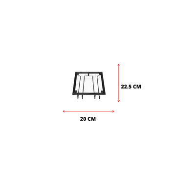 Open afbeelding in diavoorstelling Wijnglazenhouder Glazenrek Ophangrek Wijnglazen Wijnglazenrek Wijnrek - Ophangrek Glazen - Wijnglas houder Rek - Wijnglazenrek - 4 Glazen - Zwart